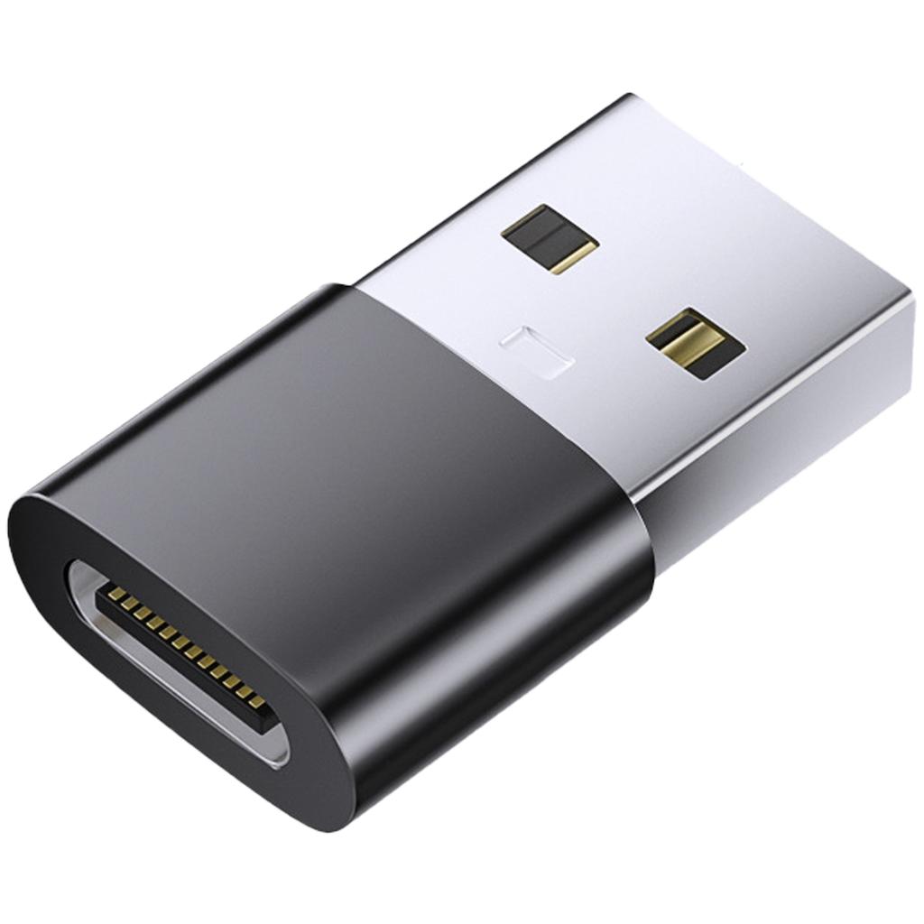 USB Male to Type-C Female OTG Converter USB to USB C Adapter for 15 14 13 12 Cellphone Data Transfer Charging Converter