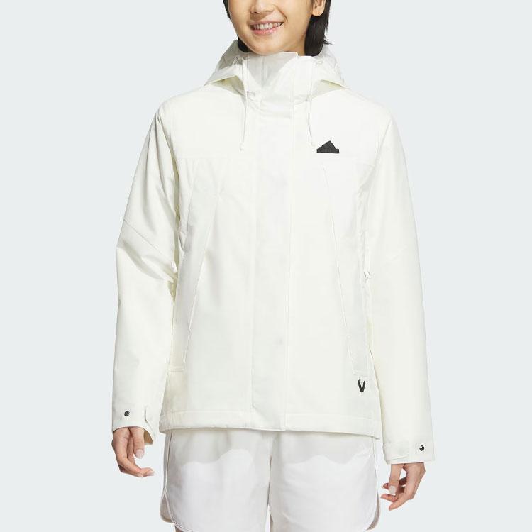 Adidas City Escape 3-In-1 Fleece Jacket Women Jacket Han-Jade-White JF6659