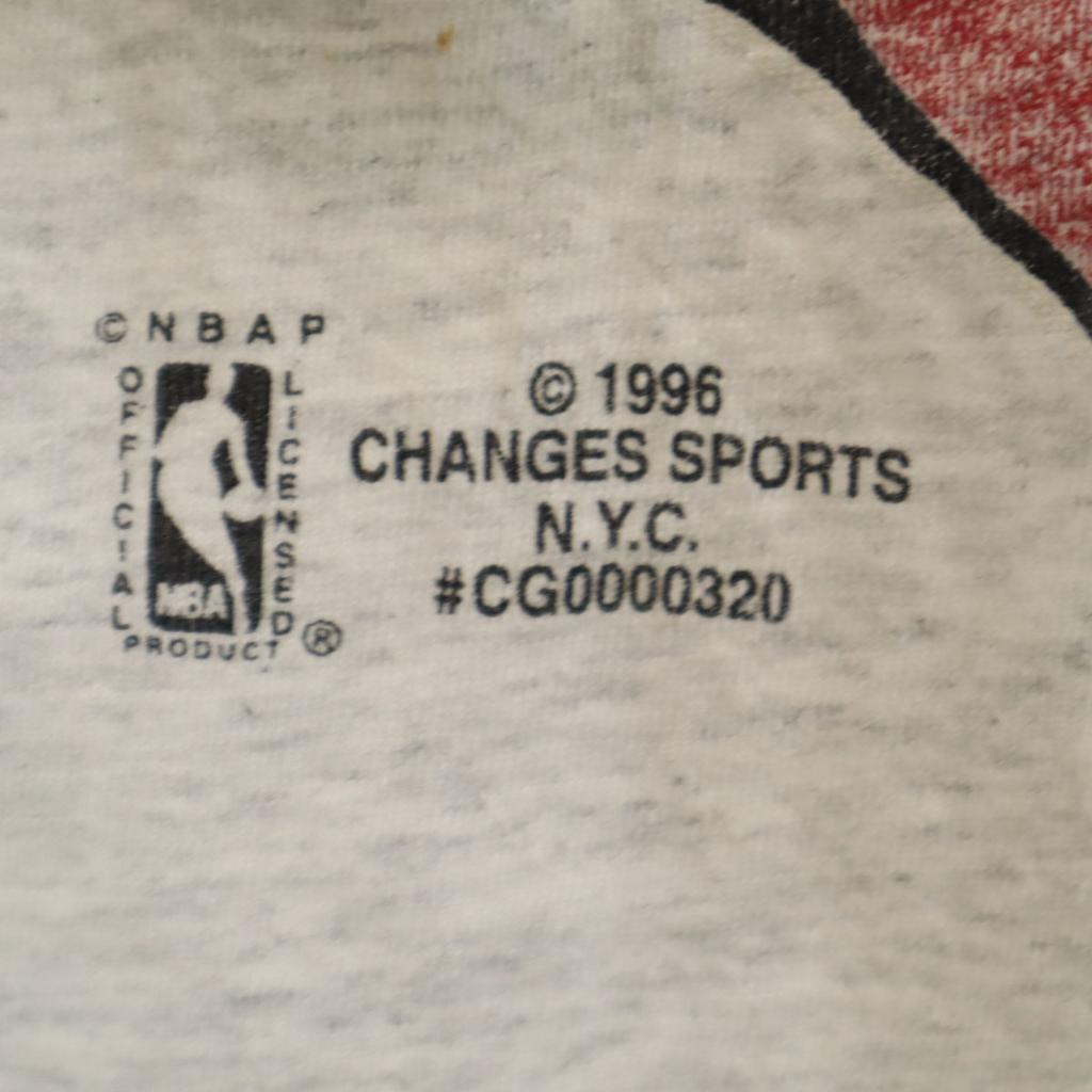 Delta 90s Made In USA Old NBA Chicago Bulls Short Sleeve T-shirt Men's Used