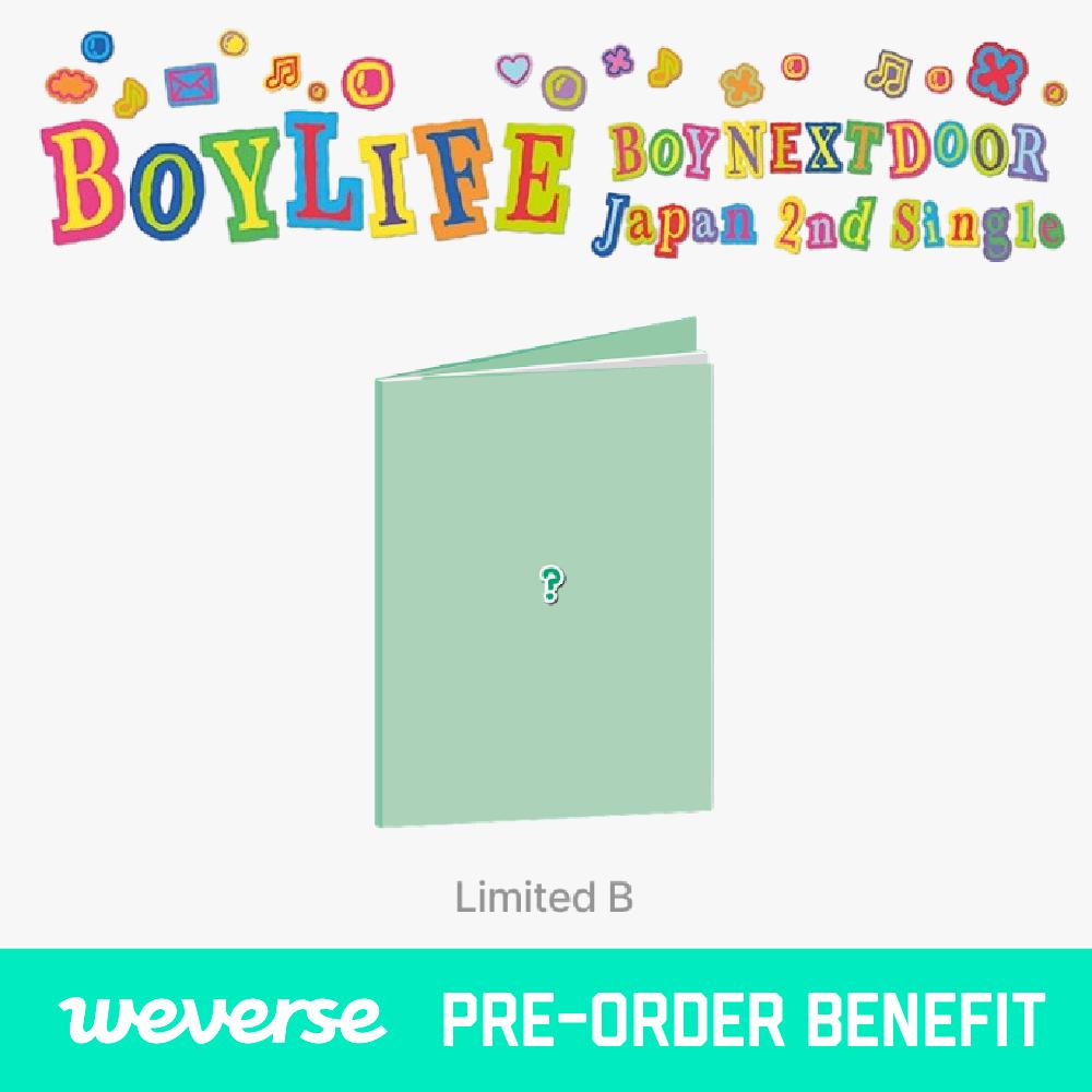 Pre-order BOYNEXTDOOR JAPAN 2nd Single BOYLIFE Limited Edition & Weverse POB