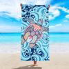 1pc Animal printed beach towels, ultra-fine fiber quick drying absorbent bath towels, beach swimming sports absorbent towels