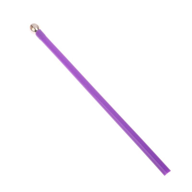 1Pc 24cm Foam Cannon Soft Straw Pipette With Stainless Steel Gravity Ball Filter Colorful Silicone Rubber