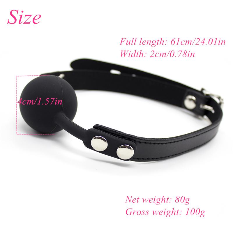 Silicone Gag Ball Bdsm Toys Bondage Set Adult Toys Open Mouth Gag Sex Ball Adult Games Exotic Accessories Sex Toys for Women