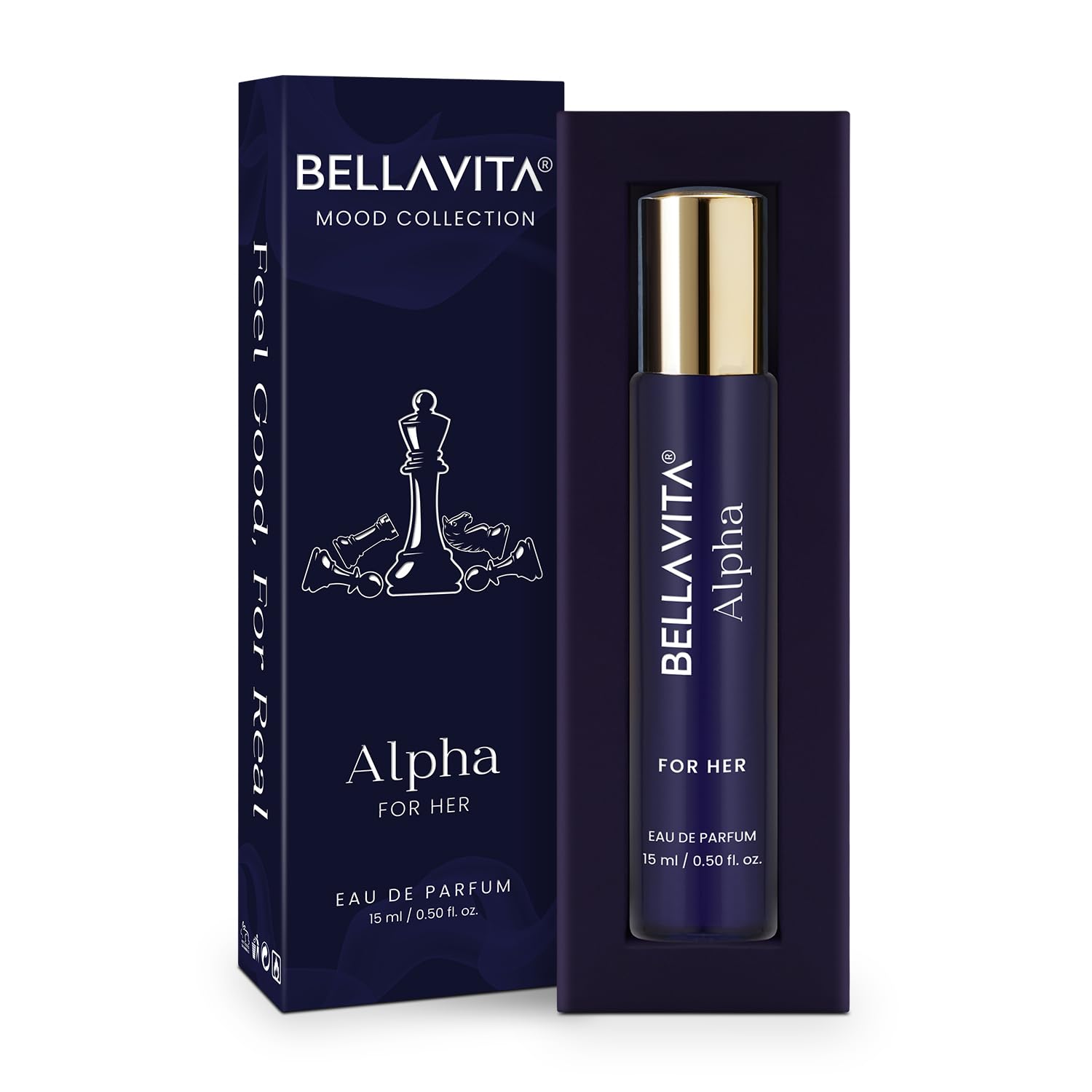 

Bellavita Mood Collection Alpha Eau De Parfum For Women 15ml | Elegant Long Lasting Feminine Luxury Perfume With Sophisticated Fragrance