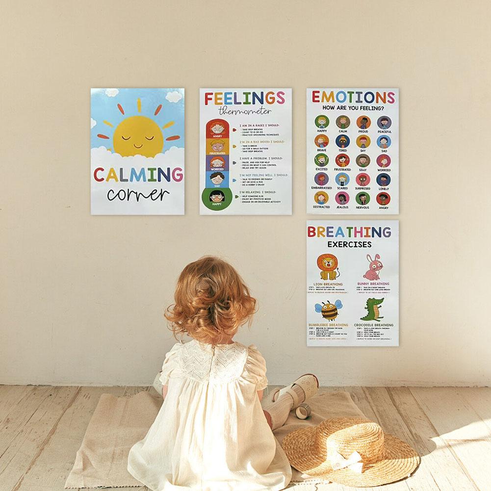 12 Calming Corner Posters For Classroom Calm Down Corner Mental Health Poster Calm Down Corner Emotion Posters for School Office