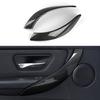 For BMW F30 F31 F34 3GT F32 F33 F36 (2012-) Door Handrail Panel Cover Car Trim Accessories, Carbon Fiber ABS Sticker