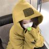 Women's Hooded Long Sleeve Sweatshirt Loose Fit Casual Pullover Geometric Letter Print Fashion Hoodie