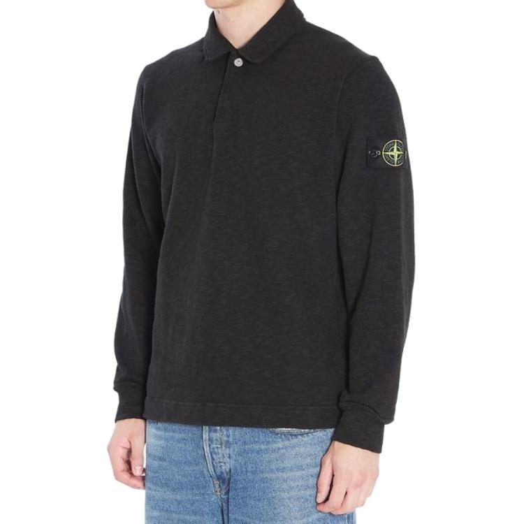 Stone Island badge-detail polo shirt K2S156100054S0238-V0029