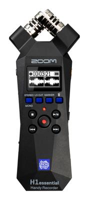 ZOOM H1essential Handy Recorder Czarny 32-bitowy Float Mały Podcast Instrument muzyczny Wydajność ASMR Wywiad Mikrofon USB Funkcja dostępności