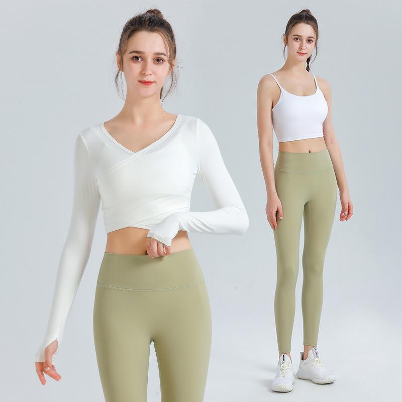 Autumn and Winter New Yoga Suit Women Sports Fitness Underwear Tight Elastic Pants Yoga Three-piece Suit