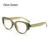 New Fashion Unisex Cat Eye Plain Glasses for Woman Man Glasses Frame for Party Eyeglasses Female Decorative Spectacles Glasses