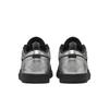 Jordan Air Jordan 1 Abrasion Resistant Low Top Vintage Basketball Shoes Unisex Black Silver 553558-093(Team577-S-BOX)