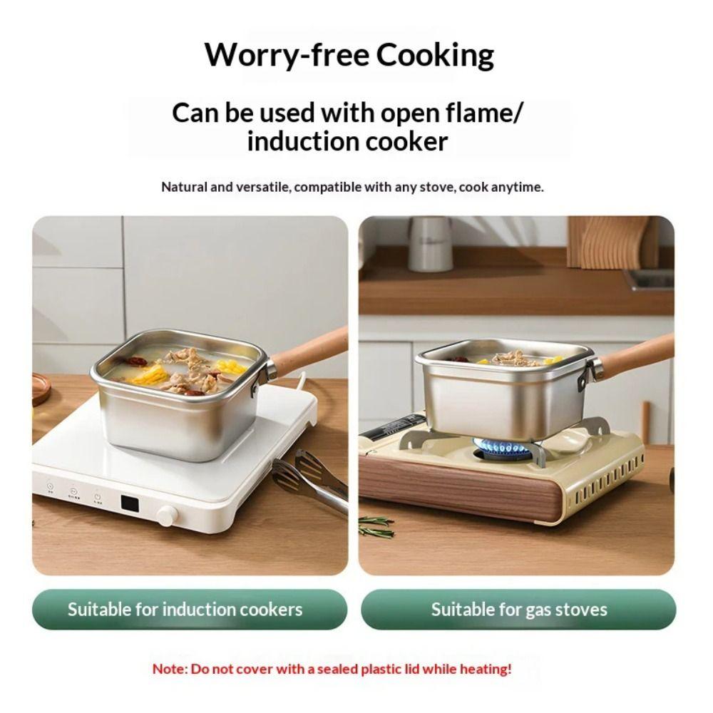 With Basket Multifunctional Deep Fryer Oil Filter Stainless Steel Frying Pan  French Fries Making