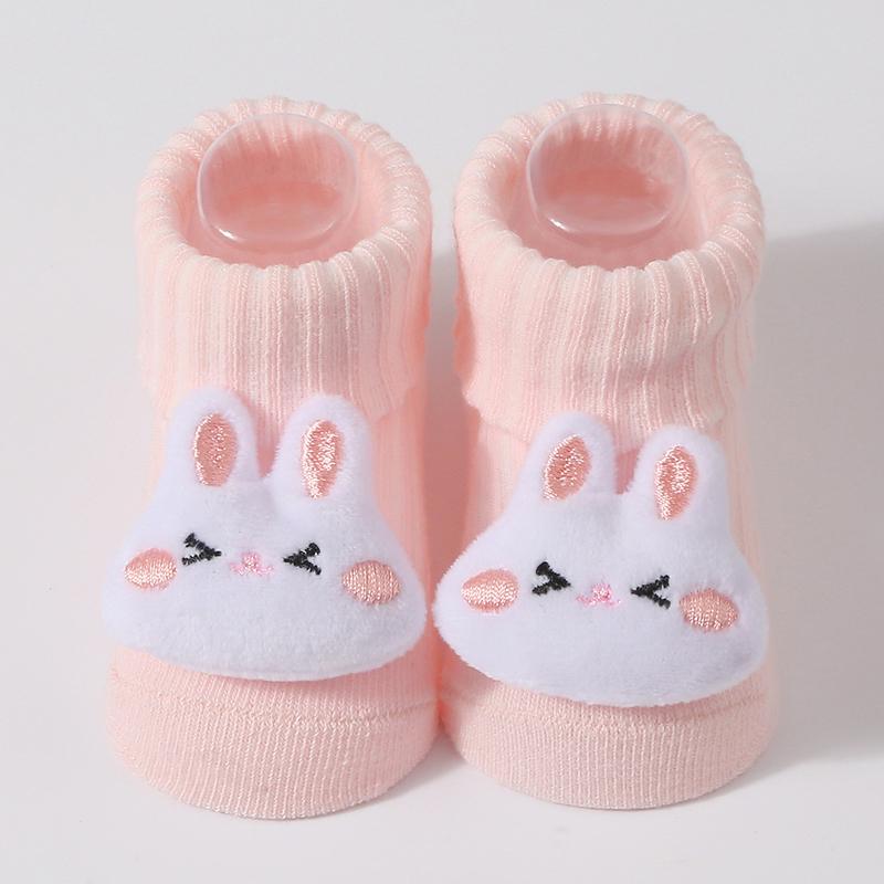 Newborn Infant Cute Cartoon Rabbit Stocking Cotton Warm Baby Socks Girls Kid Soft Socken Spring Autumn Girls Gift Knitting Socks