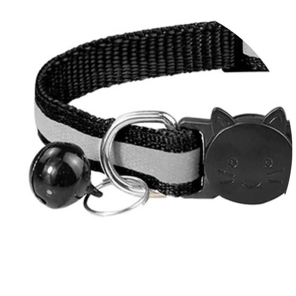 Collier pour chiens et chats avec une clochette et un réflecteur, réglable, solide, résistant, universel, PetJet