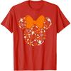 Disney Minnie Mouse Halloween Ghosts Pumpkins Spiders T-Shirt Small