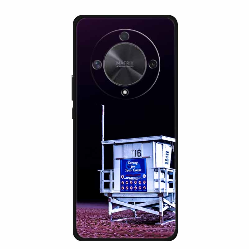 Gift Phone Cases for Honor X9a TPU Soft Silicone Back Cover for Huawei Honor X9 X 9A Funda Honor X9b X 9 a b Coque Spaceman Moon