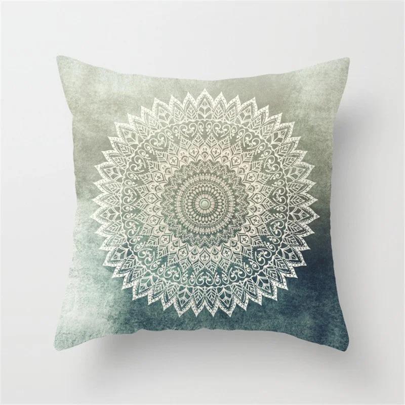 Nordic Bohemian Pattern Printed Cushion Cover Home Living Room Sofa Decoration Square Throw Pillow Cover