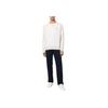 Polo Ralph Lauren Logo Embroidered Crewneck Sweatshirt Men Sweatshirt Gray White 710675313-020