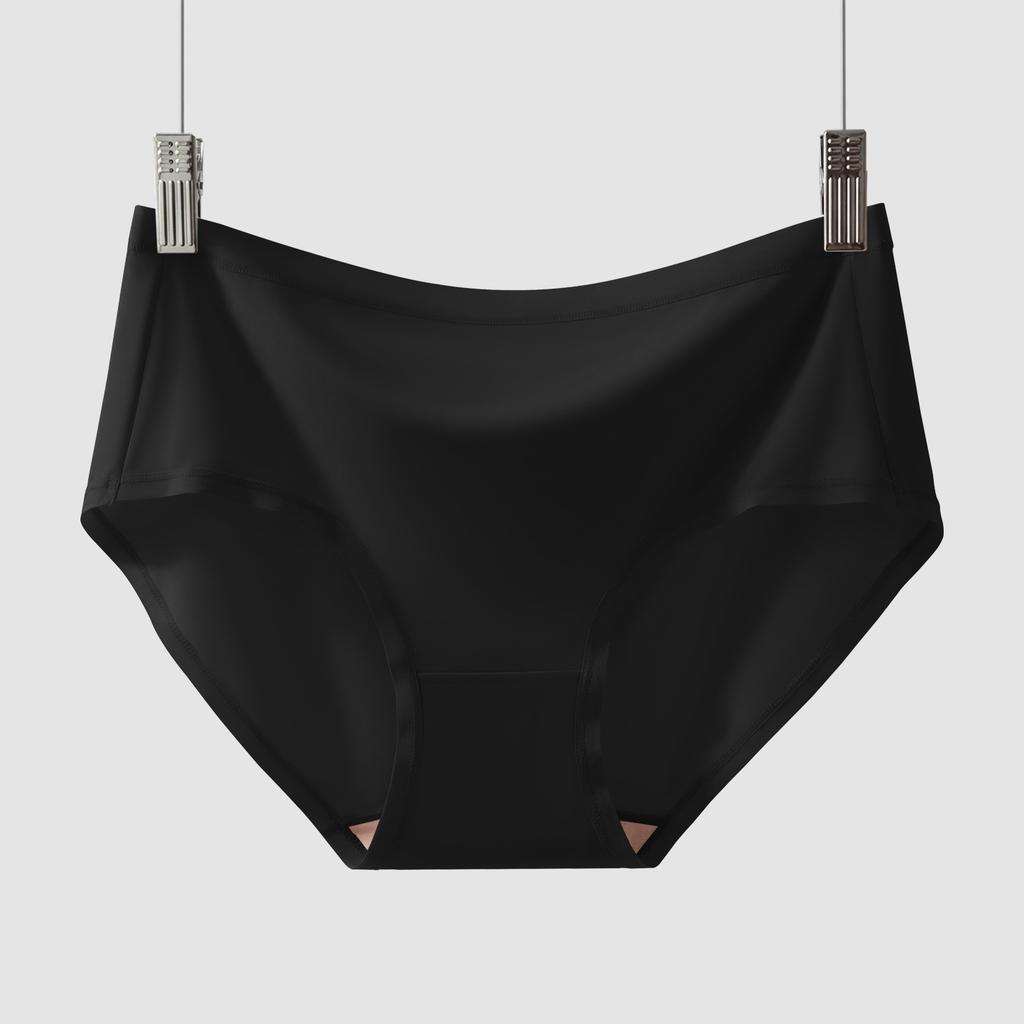 Ladies Summer A Class 0 Formaldehyde 0 Fluorescent Agent Ice Silk No Trace Naked Sense Quick Drying Briefs