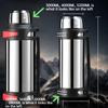 From 1600ml To 4000ml, Stainless Steel Thermos, Large-capacity Thermos Cups for Men and Women, Portable Outdoor Car Water Bottles, Household Thermos