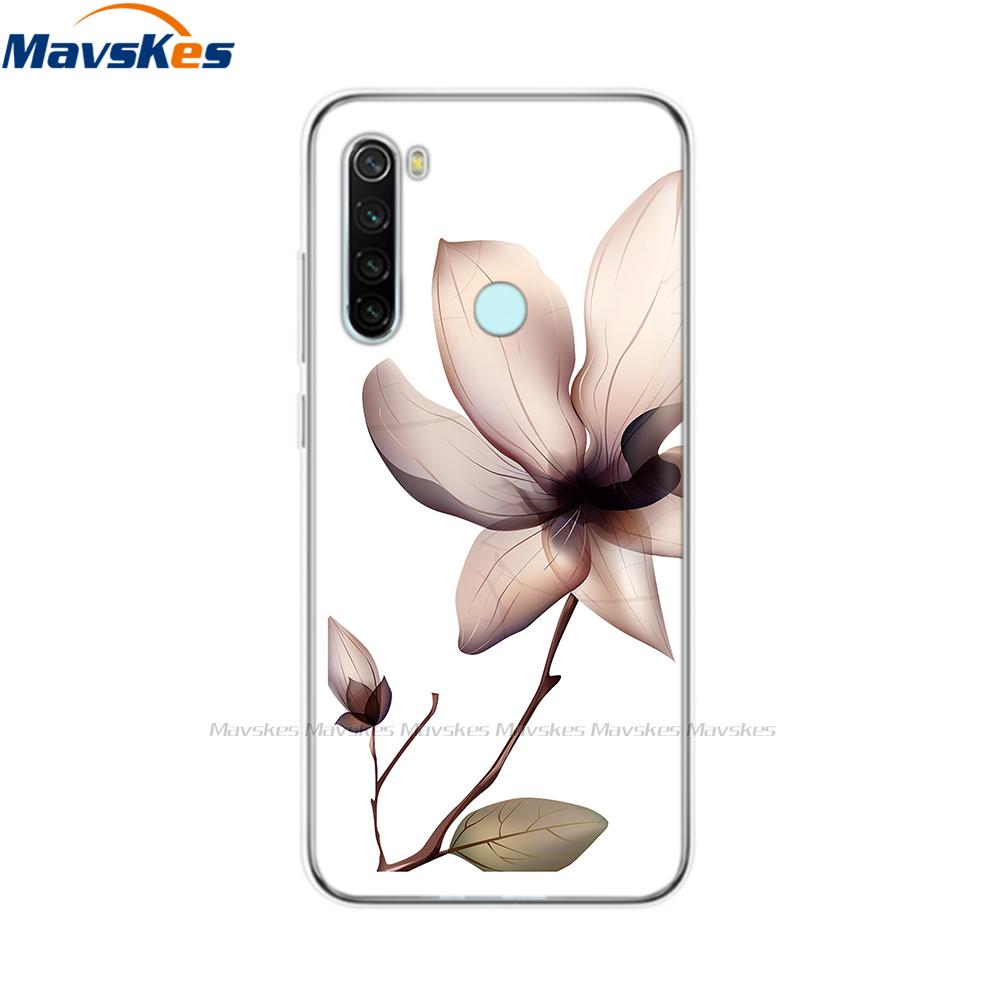 Phone Case for Xiaomi Redmi Note 8T Case 6.3" Silicon Soft TPU Back Cover for Redmi Note 8 8T Note8 Pro Case Protect Shell Coque