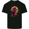 Tropical T-Rex In a Forest With a Moon Kids T-Shirt Childrens