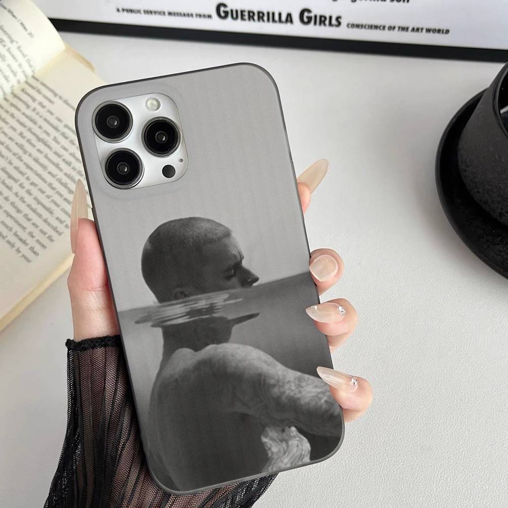 Sänger Justin B-Bieber Handyhülle Für IPhone 11 12 13 14 15 16 17 Pro Max PLUS Pro Wave Wellige Silikonhülle