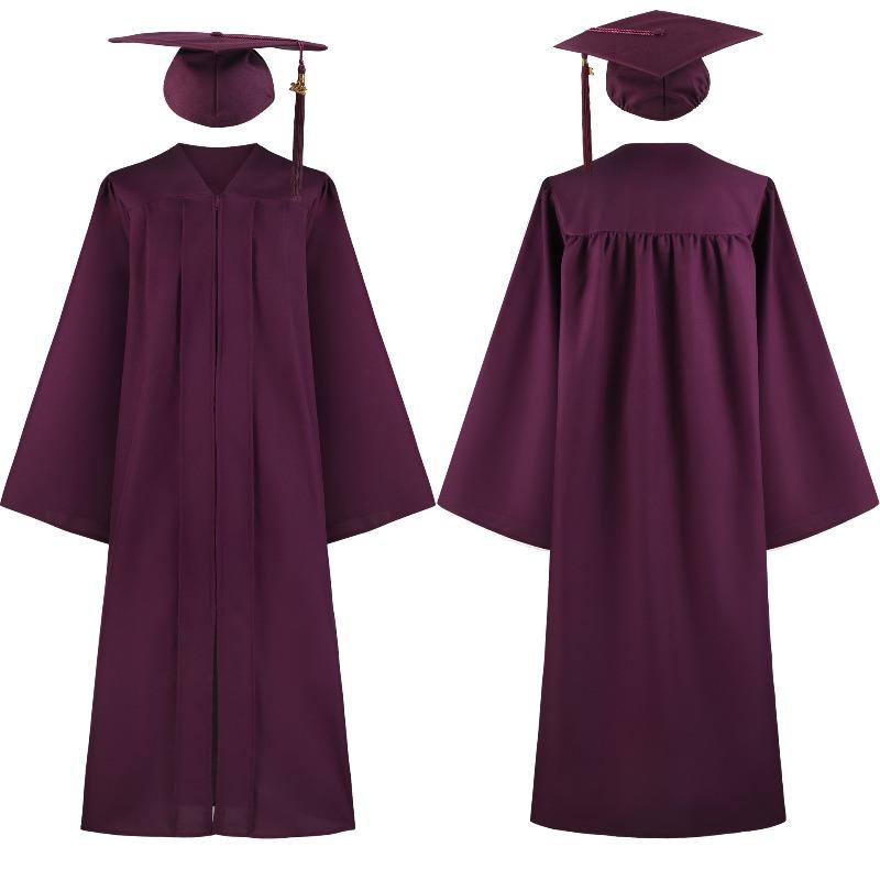 Bachelor s clothing adult graduation cos dress European and American high school college degree bachelor s clothing cosplay performance clothing XS