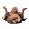 Laughing Buddha Statue Tranquil Design Maitreya Ornament Good Gift Ceramic Figurine for