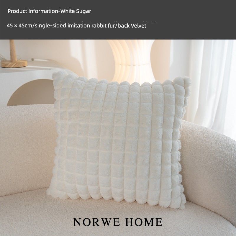

Норве Кушетка Подушка Гостиная Французская Фантазийная Подушка Наволочка Вставка для Подушки Розовая Ткань Спинка Подушка для Эркера White sugar Pillowcase only