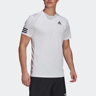 T Shirts Men's White Crew Neck Moderate GL5401