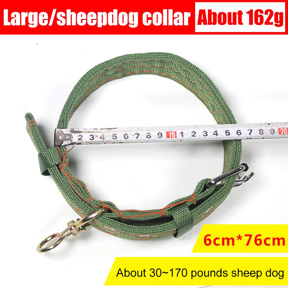 Belay Tie Adjustable Cattle Collar Cow Hauling Collar Livestock Feeding Supply Canvas Belt Strong-Durable Veterinary Equipment