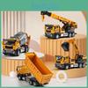 Engineering Vehicle Alloy Inertia Construction Toy For Kids Playroom