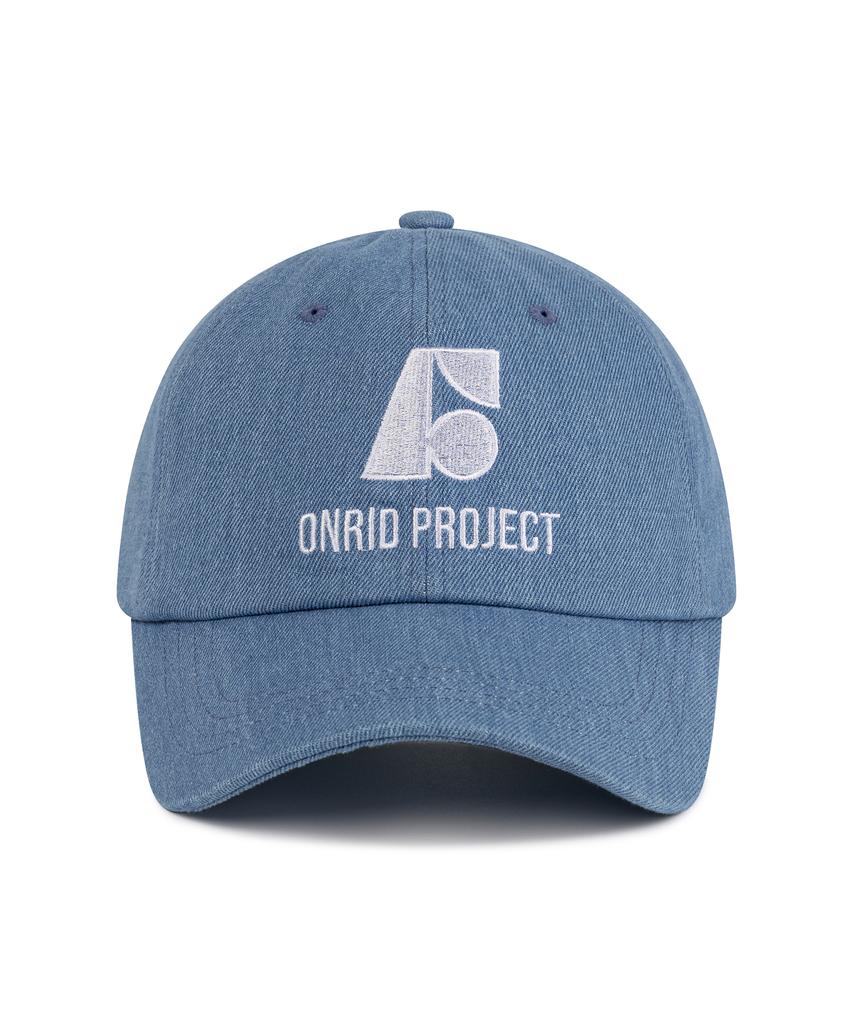 ONRIDPROJECT Denim Symbol Ball Cap - Light Blue