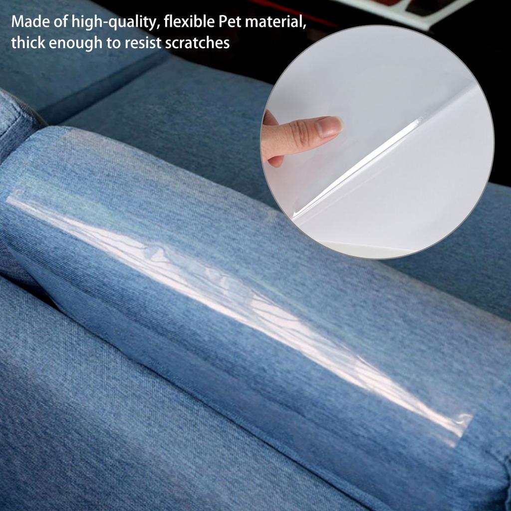 2 Stück Anti-Katzenkratz-Möbelschutz Flexibles Selbstklebeband gegen Katzenkratzer Dicke Kratzmatte für Katzen Katzenhunde Trainingshilfen