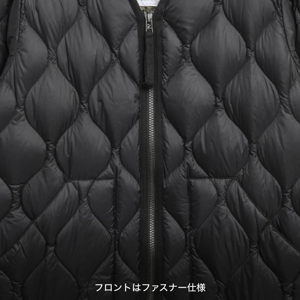 Taion Unisex Military Down Jacket W-Zip V-Neck (Soft Shell) (101ALSZML-1)