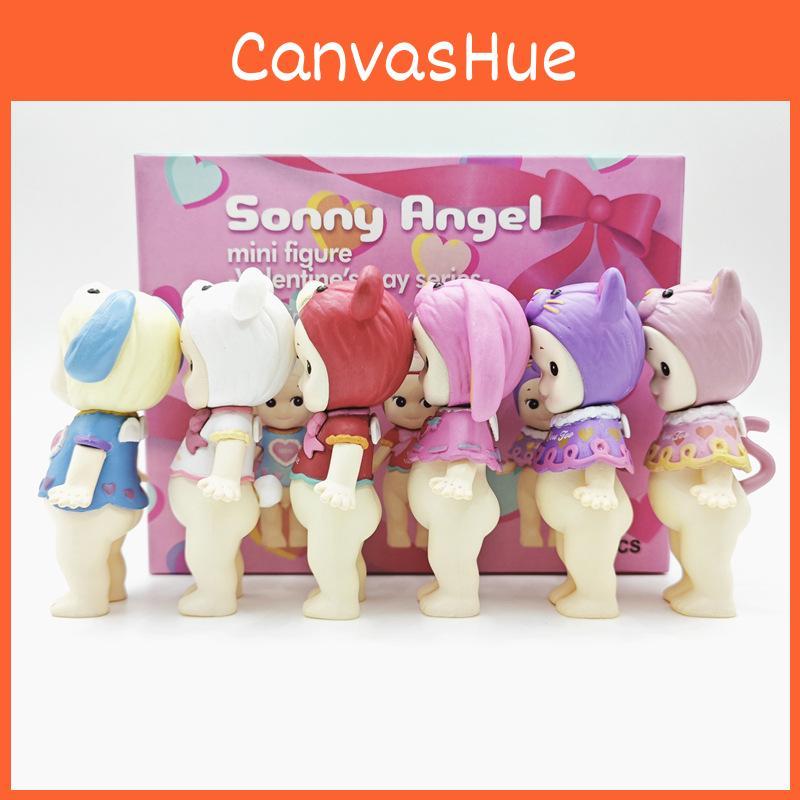 Adorable Angel Bear Blind Box Cute Valentine Series Collectible Model Toy Gift