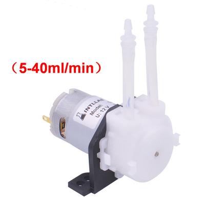 Pompa peristaltica per liquidi silenziosa autoadescante micro DC per dosaggio analitico in laboratorio