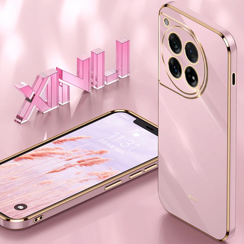 XINLI For OnePlus Ace 3 5G/12R 5G TPU Case Electroplating Protective Phone Cover