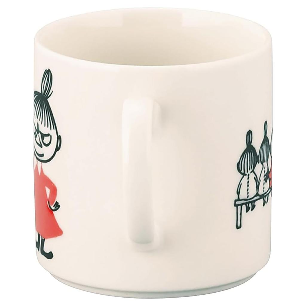 Yamaka Shoten MOOMIN Wooden Boxed Diameter x Height Day Novelty Birthday Made in (Moomin) Mug, Large, 350ml, 8.5cm 8.5cm, Alone, Mother's Gift, Item,