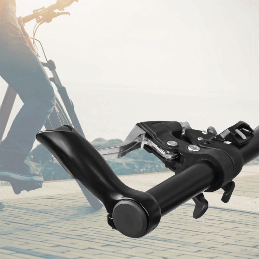 1 Pair Black Bike Bar End Ergonomic MTB  Handlebar Ends Durable Bar End Grips  Cycling Accessories