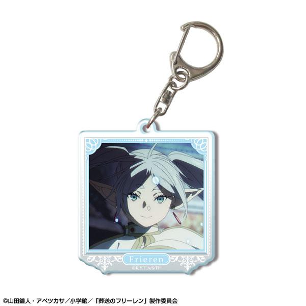 New Anime Frieren Beyond Journey's End Acrylic Action Figures Model Key Chain kawaii Pendant Accessories Decor Toy Gift 6CM