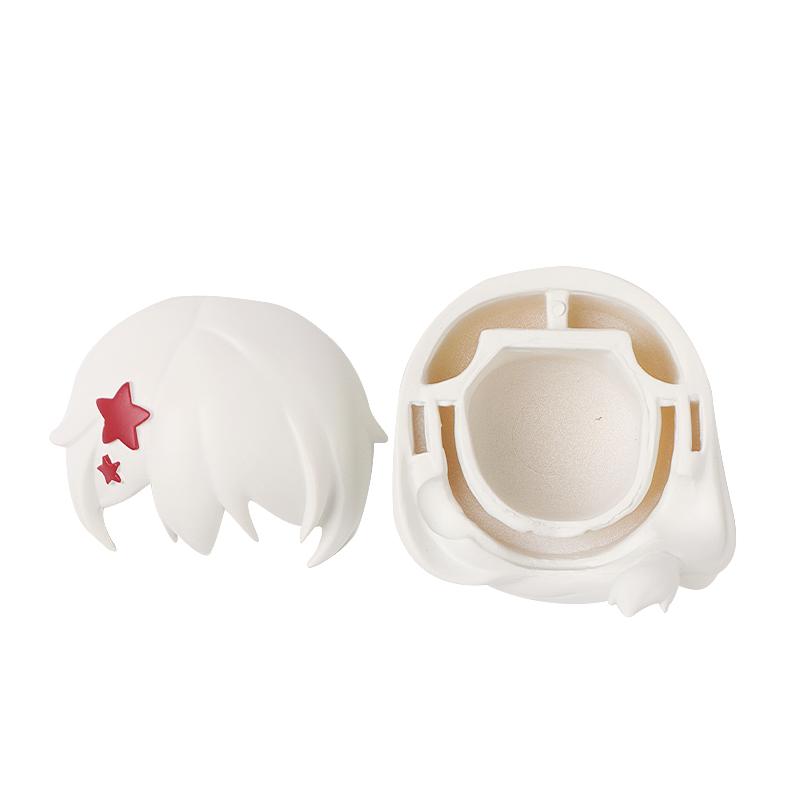 Ob11 Doll Plastic Hair Replacement Doll Hair Head Mold Accessories For Obitsu11 Gsc Body 1/12 Bjd Head Shell Doll Body Boy Girl