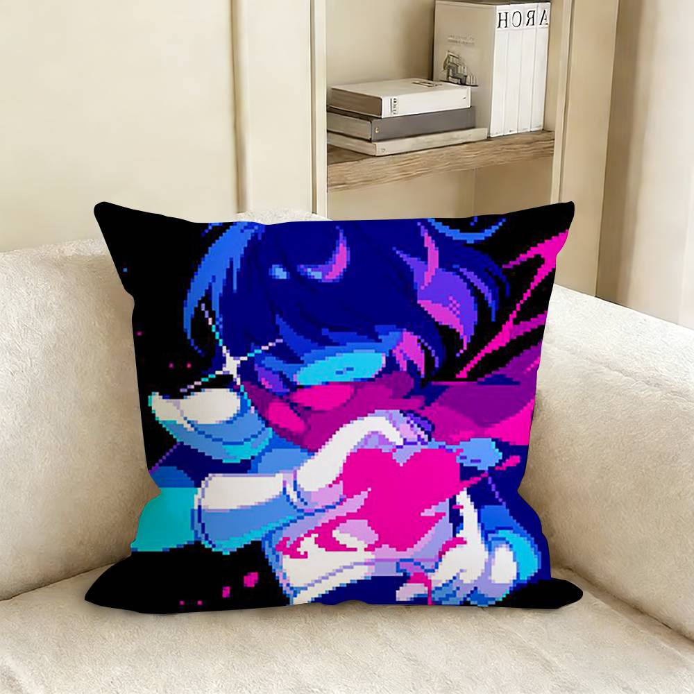 

DDeltaruneS KKris Various Sizes Square Pillow Case For Car Home Bedchamber Decor 30x30cm