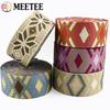 1-10M Meetee 50mm Polyester Webbing Tapes for Backpack Jacquard Bag Strap Ribbon Clothes Decor Bands DIY Sewing Accessories
