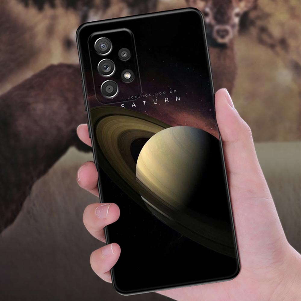 Universe Starry Phone Cover Galaxy A53 5G Case For Samsung A54 A55 A52S A51 A71 A73 A72 A35 A32 A33 Cases Sky Space Planet Stars