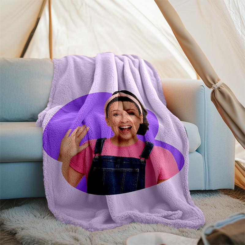 Di Più. Coperta Stampata Tema Rachel - Perfetta per Divano, Letto, Viaggio e Uso Esterno | Lavabile in Lavatrice, Accogliente e Durevole.