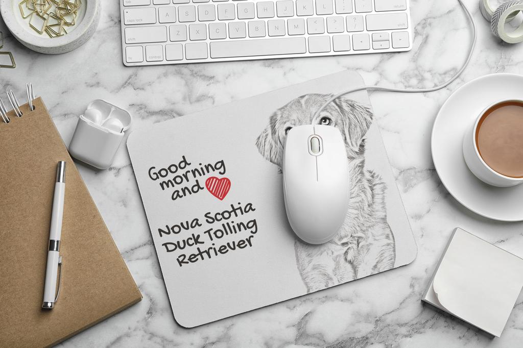 Nova Scotia Duck Tolling Retriever – Mouse pad with print, personalized dog-themed mouse pad | Art-Dog