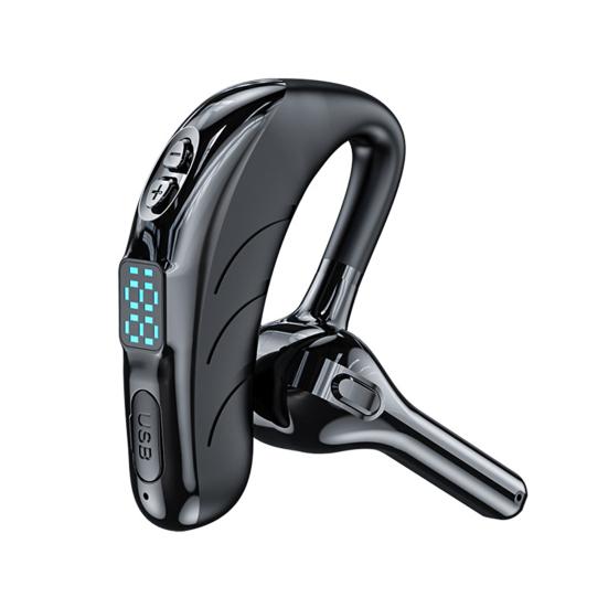 X13 Bluetooth 5.0 Sluchátko Handsfree LED Digitální Displej Jednosluchátkové Bezdrátové Sluchátko s Mikrofonem pro Fitness